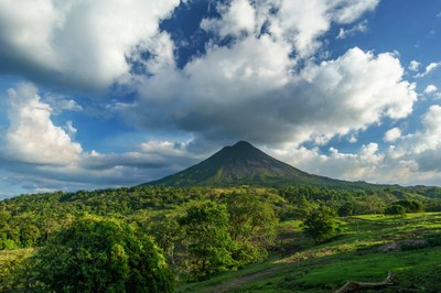 Volcanoes in Costa Rica - Beautiful Landscape